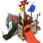 Adair Pirate Ship Playground Structure - Front View