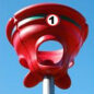 The TripleToss comes in multiple colors- Red