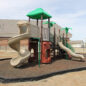 Playground Border Timbers help define required use-zones around equipment
