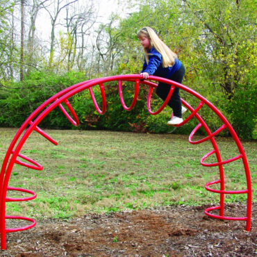 Half Moon Rung Climber can be
ordered in array of colors