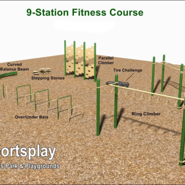 Sample Layout of Sportsplay Fitness Course