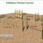 Sample Layout of Sportsplay Fitness Course