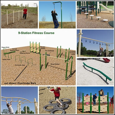 Sportsplay Nine-Station Fitness Course
