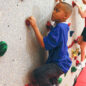 Kids love climbing.