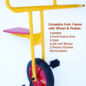 Infinity Playgrounds Cycle Complete Fork-Wheel-Pedal Replacement Parts