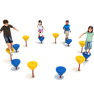 Playground Pebble Path