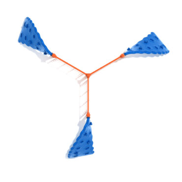3 Panel Rope Challenger Climber - Top View