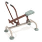 Single Station Rower - Brown Rails/Sand Dollar Posts