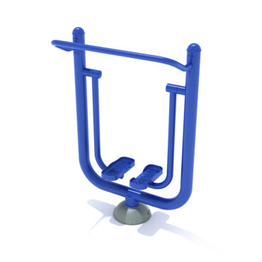 Single Station Sky Walker - Cobalt Blue Rails and Posts