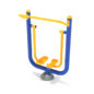 Single Station Sky Walker - Sunglow Yellow Rails/Cobalt Blue Posts