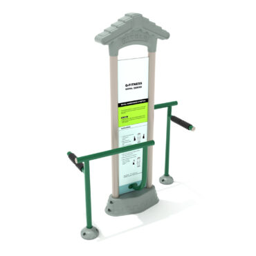 Royal Double Station Hamstring Stretch - Wilderness Color Scheme