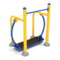 Single Station Wide Pendulum Swing - Confetti Color Scheme
