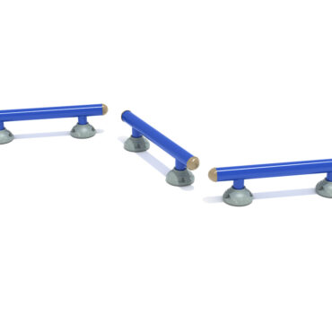 Triple Station Balance Beam - Pacific Blue
