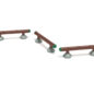 Triple Station Balance Beam - Brown
