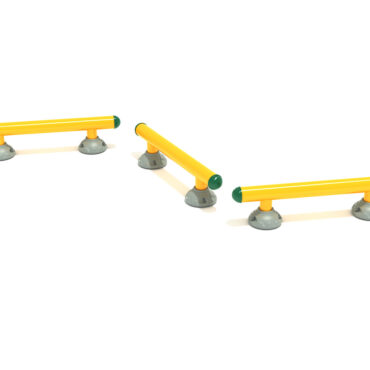 Triple Station Balance Beam - Sunglow Yellow