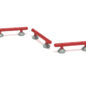 Triple Station Balance Beam - Brick Red