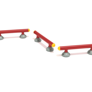 Triple Station Balance Beam - Superior Color Scheme