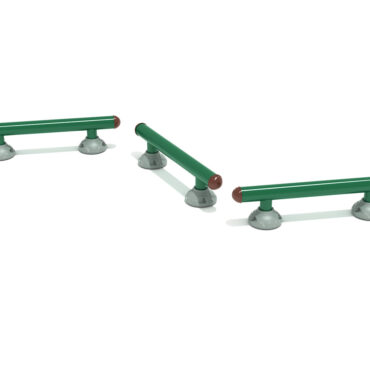 Triple Station Balance Beam - Rainforest Green