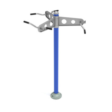 Triple Station Chin-Up Bars - Lakeside Color Scheme