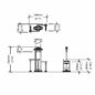 Royal Double Station Hamstring Stretch Dimensions
