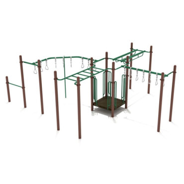 Mateo Spark Play Structure - front view