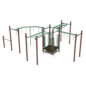 Mateo Spark Play Structure - front view