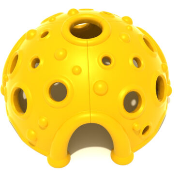 Logan's Dome with climbing panels in Sunglow Yellow