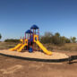Ladera Heights Spark Structure in Primary Color Scheme Installed at Braxton HOA of Yukon, OK