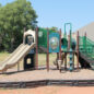 Rose Creek Spark Structure in Neutral Installed at Stone Manor Lakes HOA of Edmond, OK (Price includes structure only)