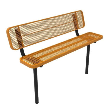 Player's Bench - Inground Mount and Expanded Metal Options