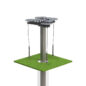 Lilypad Cymbals - Inground Mount with Steel Post