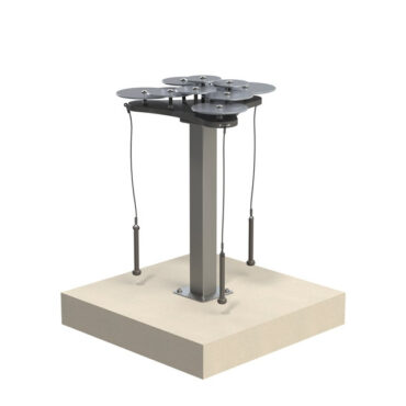 Lilypad Cymbals - Surface Mount with Steel Post
