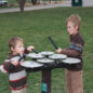 Lilypad Cymbals emit bright, bell tones for a sweet tone/sound