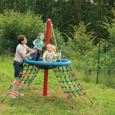 (grass surface shown NOT an approved safety surface)