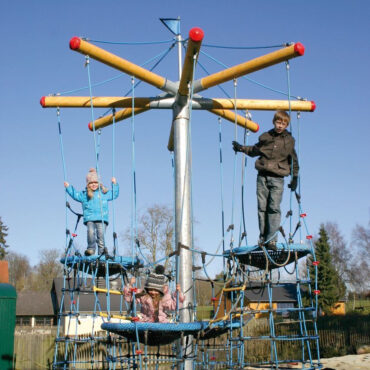 Bird's Nest Tree will be a favorite climbing event for your kids