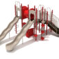 Custom Colors - Beige Slides/Rails, Primary Red Posts/Climbers/Panels