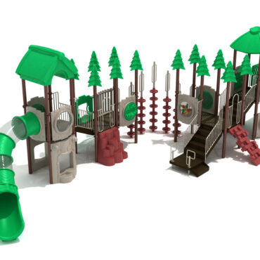 Platypus Plunge Playground Structure