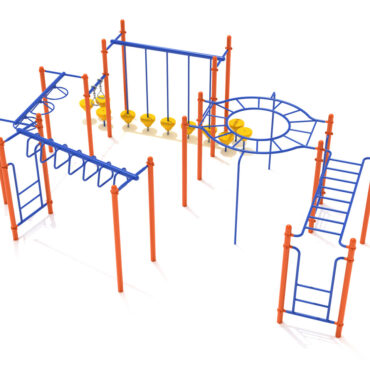 Terre Haute Playground Structure - Egyptian Color Scheme