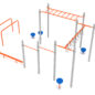 Alpharetta Spark Structure - Metropolitan Color Scheme