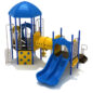 Mankato Spark Playground Structure - Sunrise Color Scheme