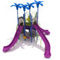 San Angelo Spark Playground Structure - Electric Color Scheme