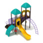 Berwyn Spark Playground Structure - Techno Color Scheme