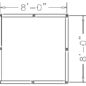 8' x 8' Square Raised Garden Bed Dimensions