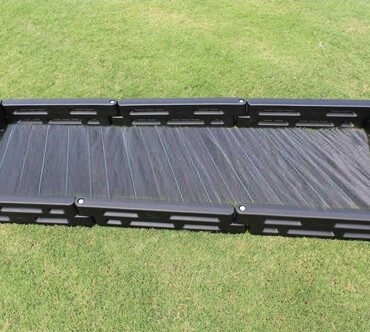 4' x 12' Rectangle Raised Garden Bed with Weed Mat