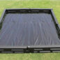 8' x 8' Square Raised Garden Bed with Weed Mat