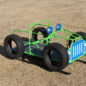Infinity Playgrounds Jeep Spring Rider in Green