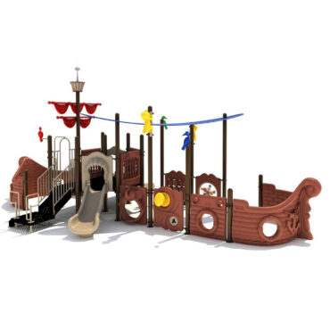 Cimarron Pirate Ship Structure - Front