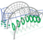 Elmer Fitness Structure - Back View