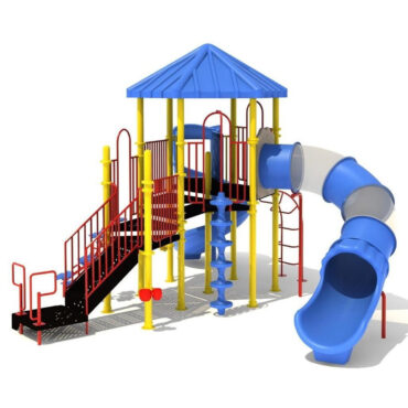 Hichita Play Structure - Front (Primary Color Scheme)