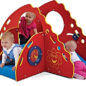 The Crawl & Toddle in Playful is durable for outdoor playgrounds